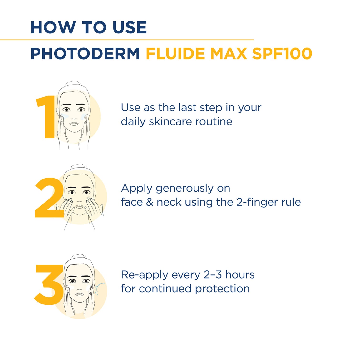 Bioderma Photoderm Fluide Max SPF 100 PA++++ Tinted Sunscreen for Sensitive Skin | In Vivo Tested