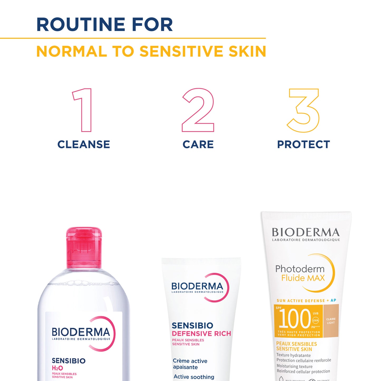 Bioderma Photoderm Fluide Max SPF 100 PA++++ Tinted Sunscreen for Sensitive Skin | In Vivo Tested