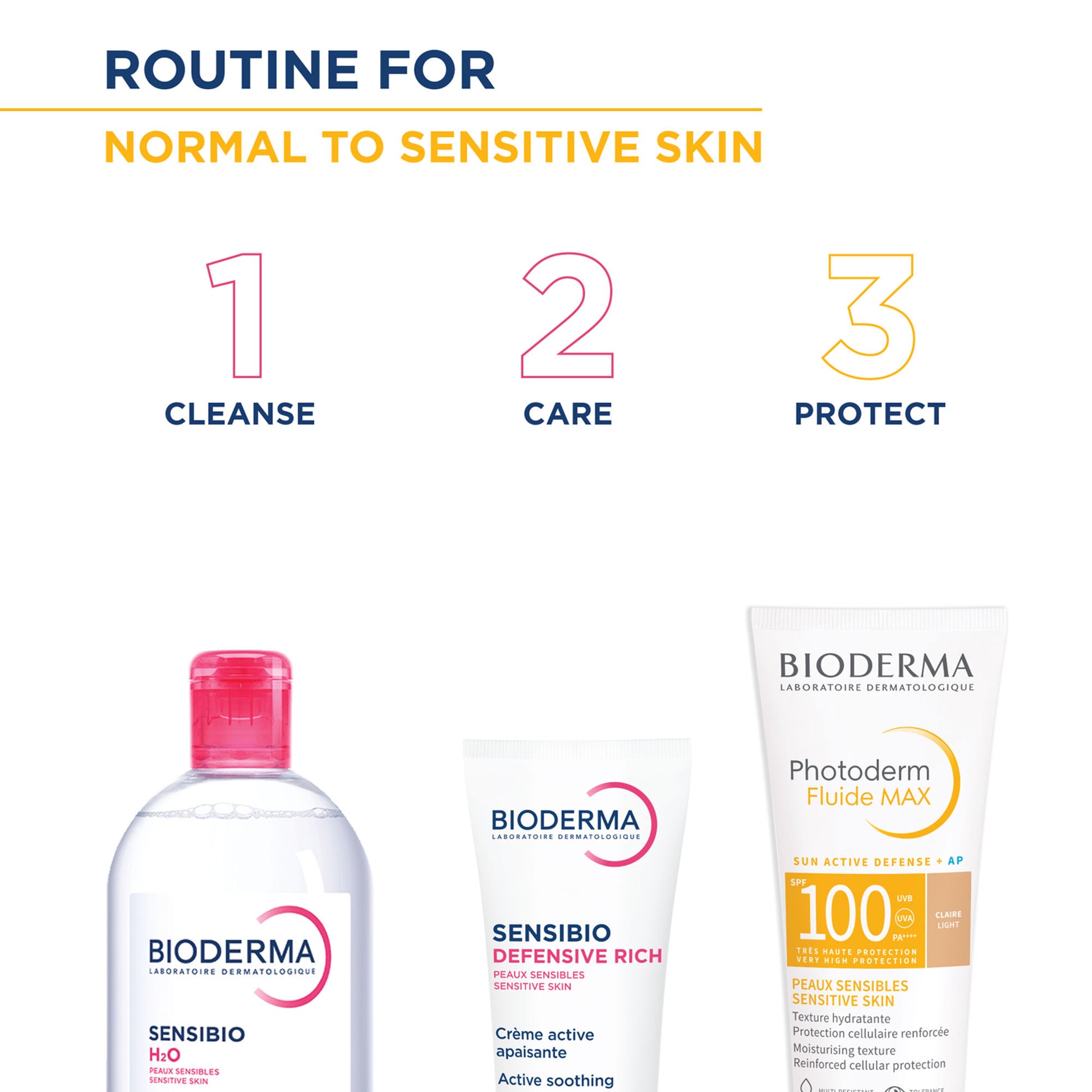 Bioderma Photoderm Fluide Max SPF 100 PA++++ Tinted Sunscreen for Sensitive Skin | In Vivo Tested