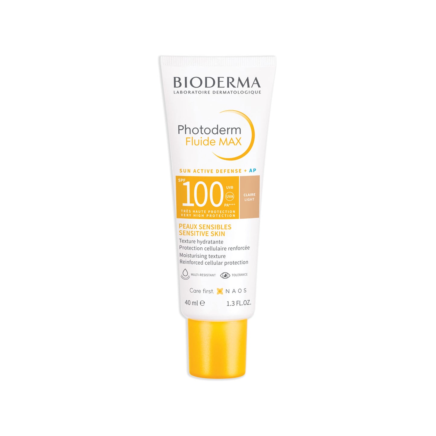 Bioderma Photoderm Fluide Max SPF 100 PA++++ Tinted Sunscreen for Sensitive Skin | In Vivo Tested