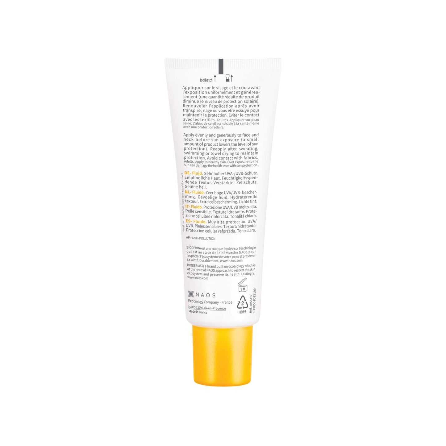Bioderma Photoderm Fluide Max SPF 100 PA++++ Tinted Sunscreen for Sensitive Skin | In Vivo Tested