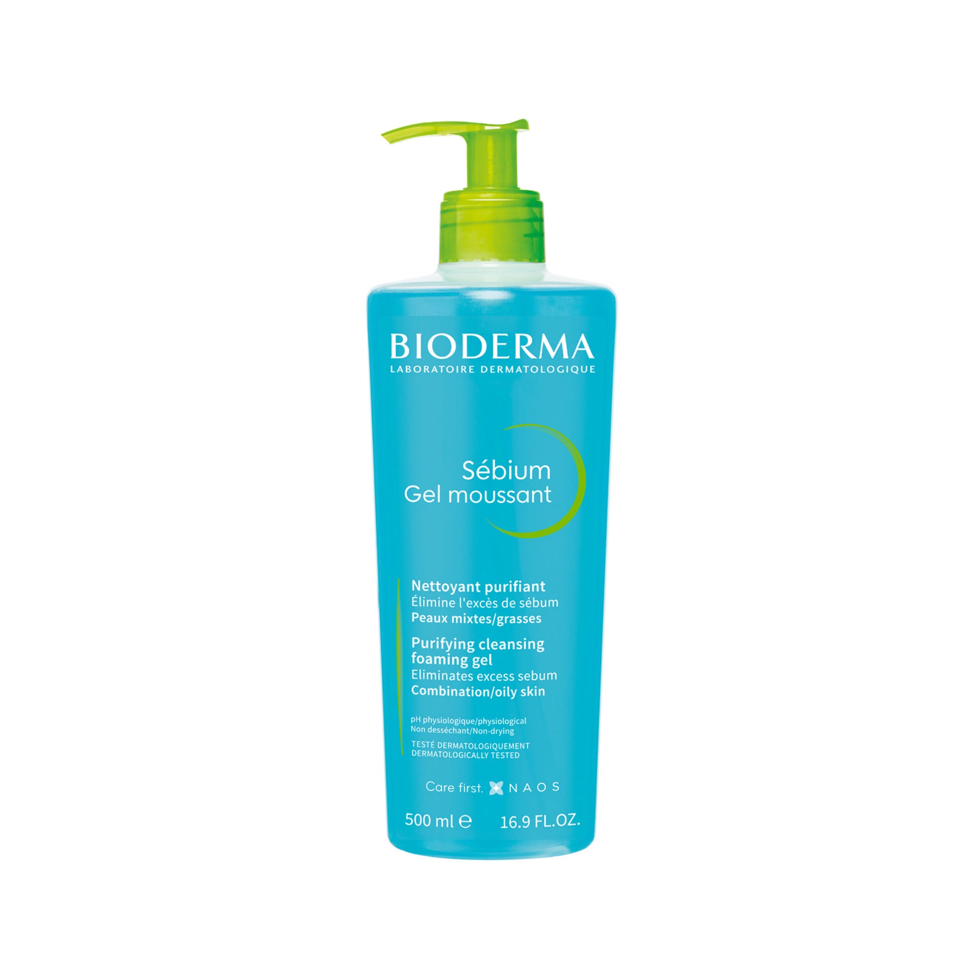 Bioderma Cleanser - Sebium Gel Moussant - Acne Defence Cleanser For Oily Acne Prone Skin