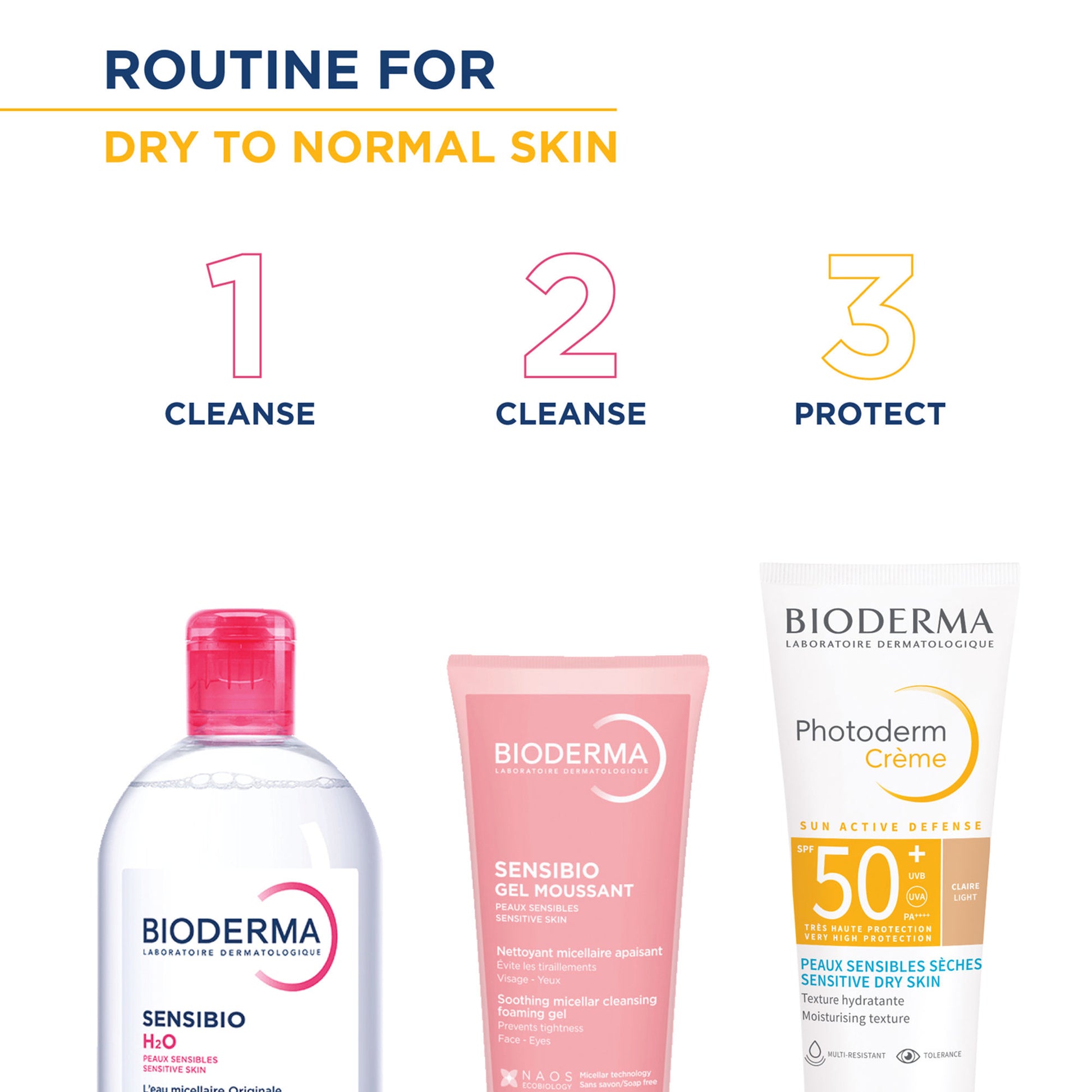 Bioderma Photoderm Crème Claire SPF 50+ PA++++ Tinted Sunscreen with 8H Hydration | In Vivo Tested