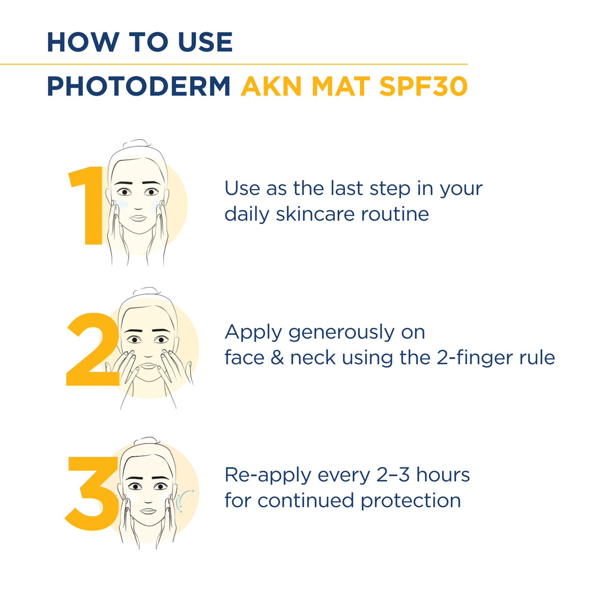 Bioderma Photoderm AKN Mat SPF 30 PA+++ Sunscreen for Oily & Acne-Prone Skin | In Vivo Tested