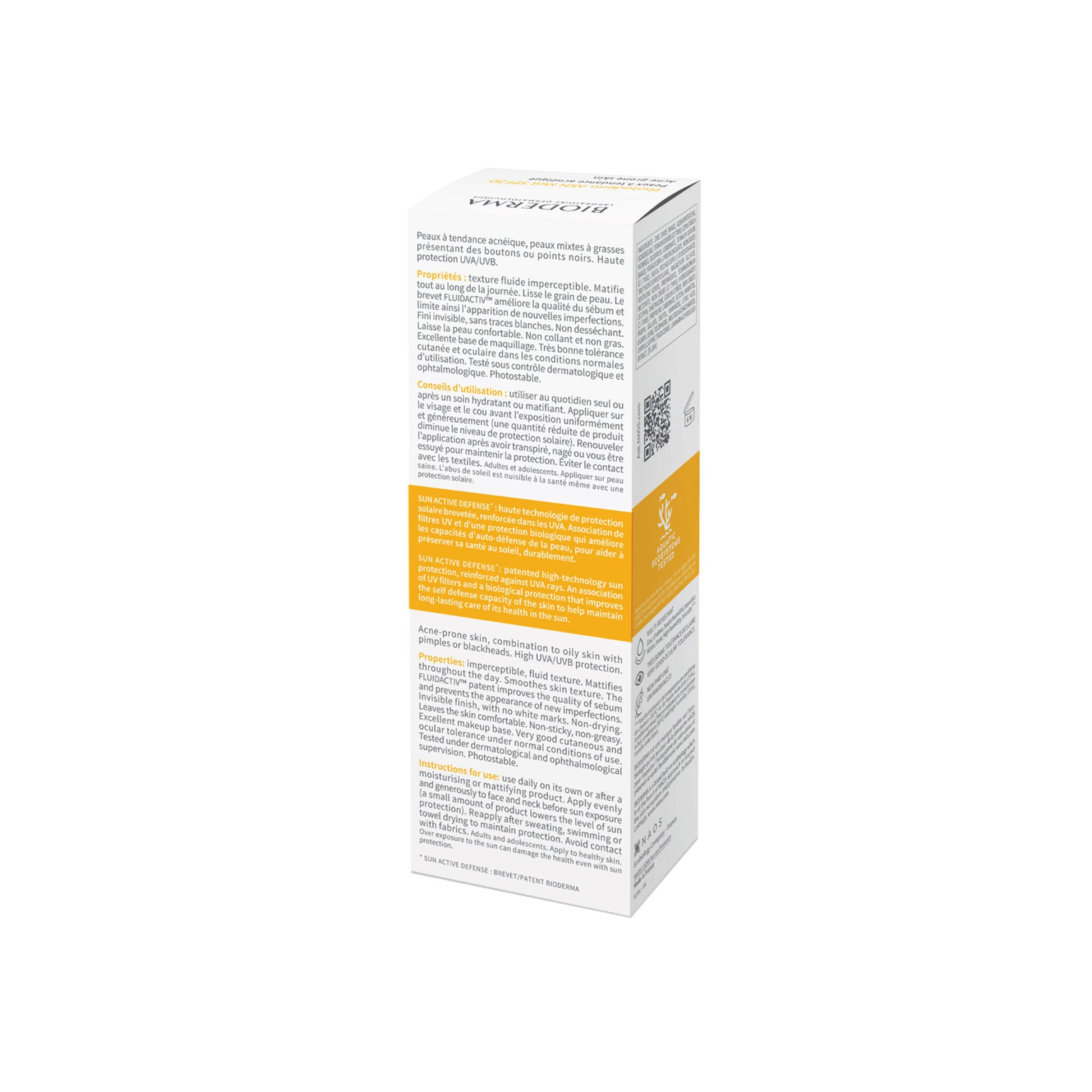 Bioderma Photoderm AKN Mat SPF 30 PA+++ Sunscreen for Oily & Acne-Prone Skin | In Vivo Tested