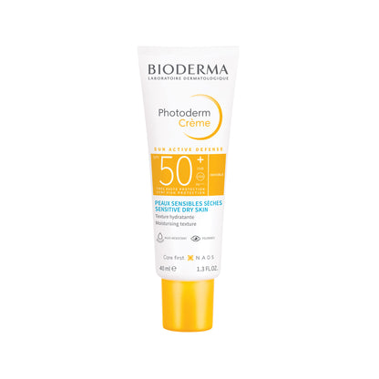 Bioderma Photoderm Crème SPF 50+ PA++++ Hydrating Sunscreen for Normal to Dry Skin | In Vivo Tested