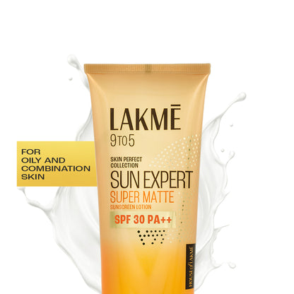 Lakme Sun Expert SPF 30 PA++ Ultra Matte Lotion Sunscreen