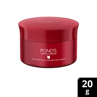 Ponds Youthful Miracle Hexyl Retinol Complex, Renew & Repair Day Cream, SPF 15 PA++