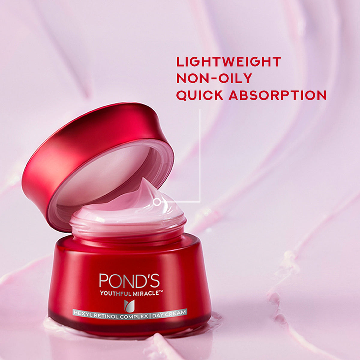 Ponds Youthful Miracle Hexyl Retinol Complex, Renew & Repair Day Cream, SPF 15 PA++