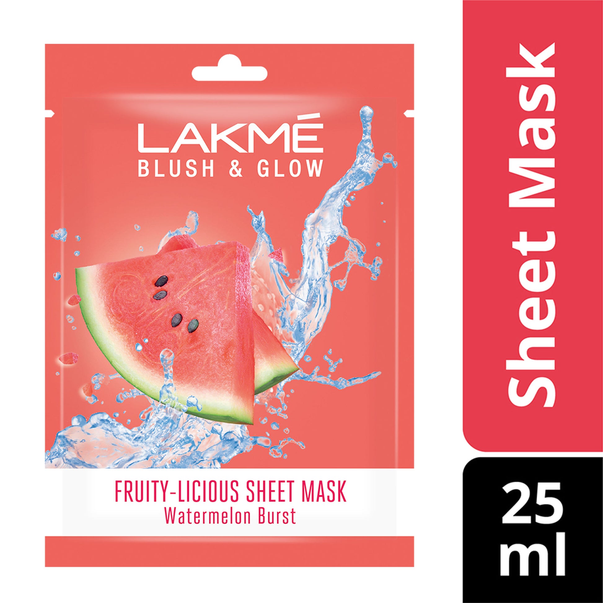 Lakme Blush & Glow Sheet Mask - Watermelon