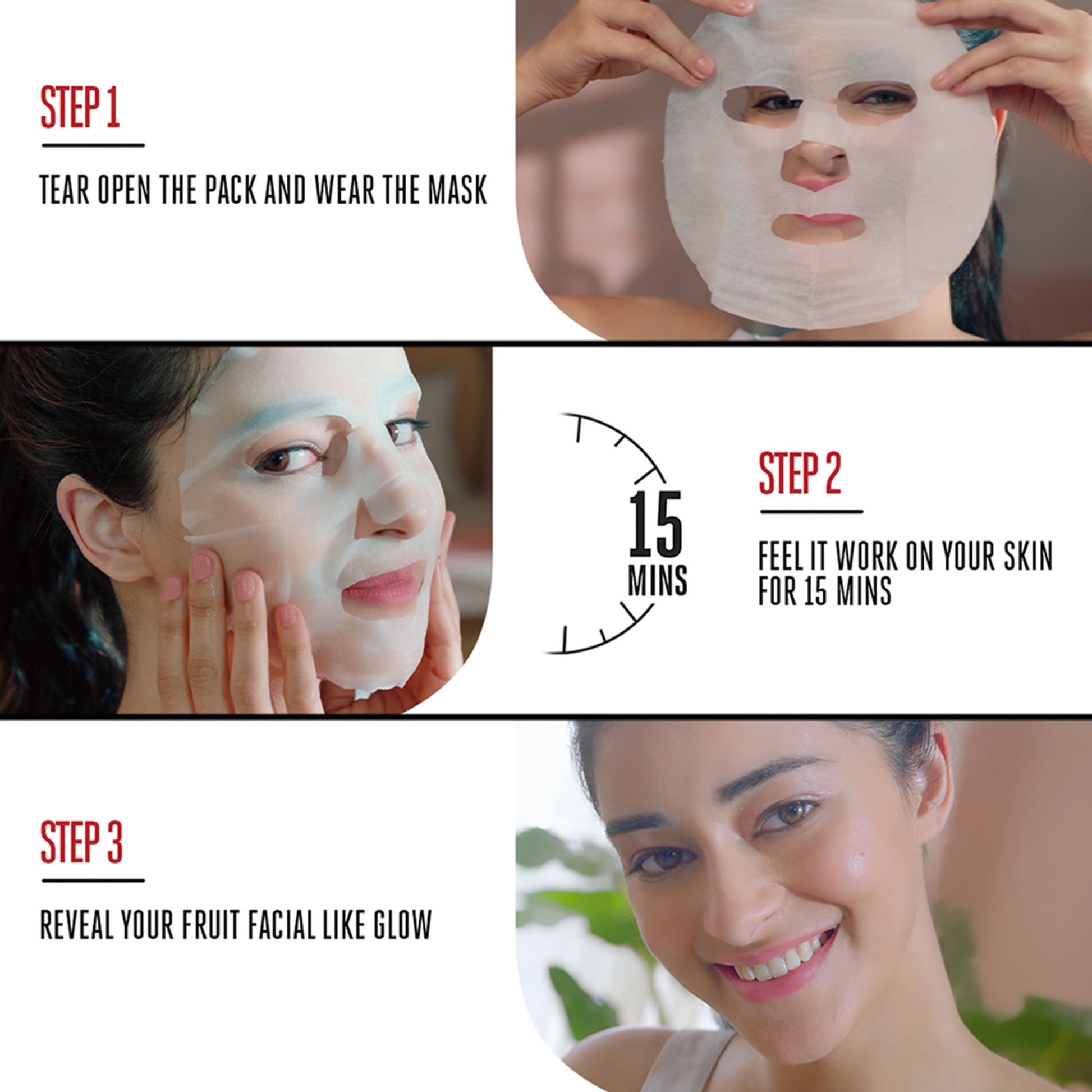 Lakme Blush & Glow Sheet Mask - Watermelon