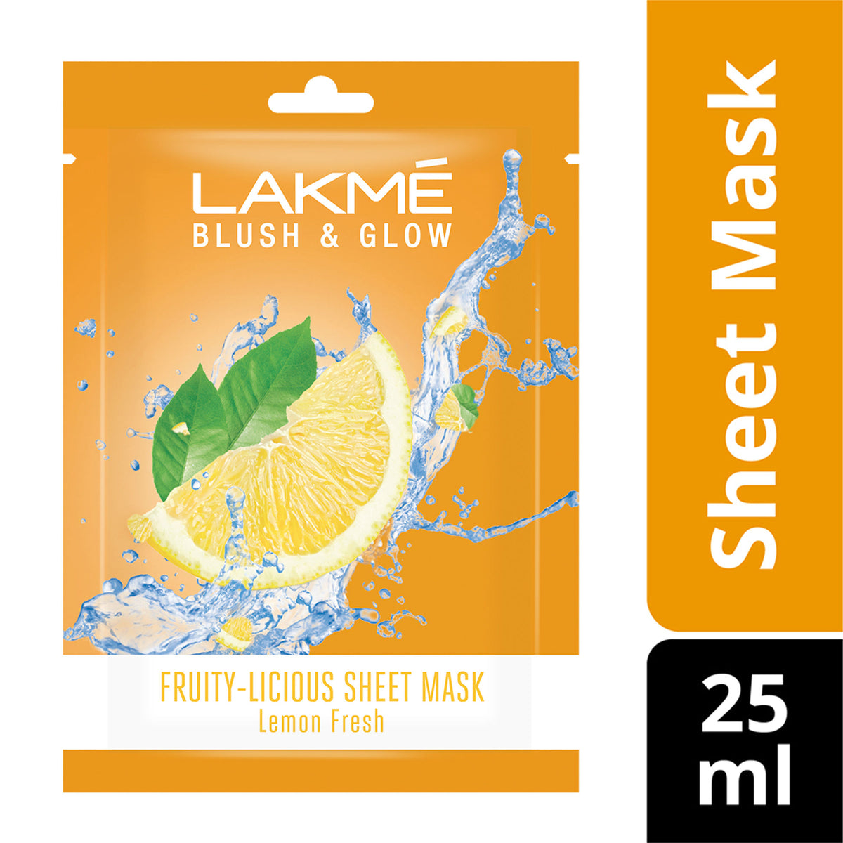 Lakme Blush & Glow Sheet Mask - Lemon