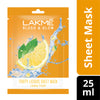 Lakme Blush & Glow Sheet Mask - Lemon