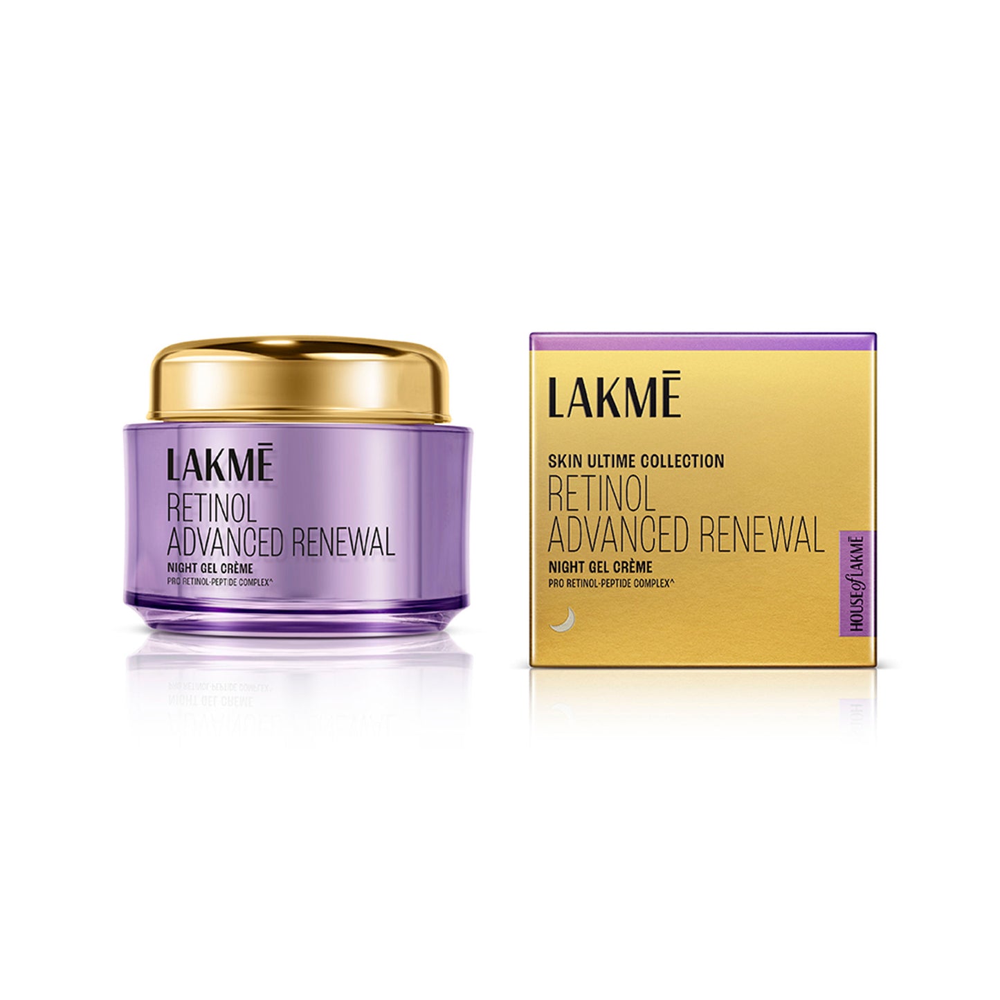 Lakme Retinol Advanced Renewal Night Gel Creme Pro-Retinol Peptide Complex
