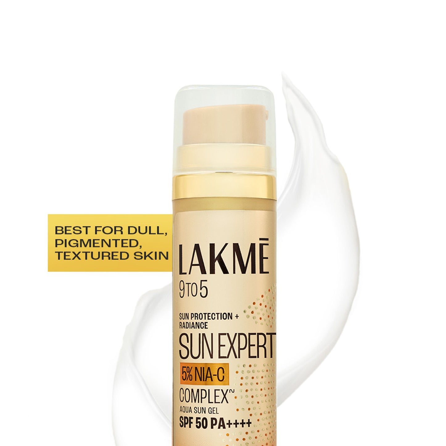 Lakme 5% Niacinamide & VIT C Water-light Sunscreen Gel SPF 50 Pa++++For Oily Skin, 2X Glow