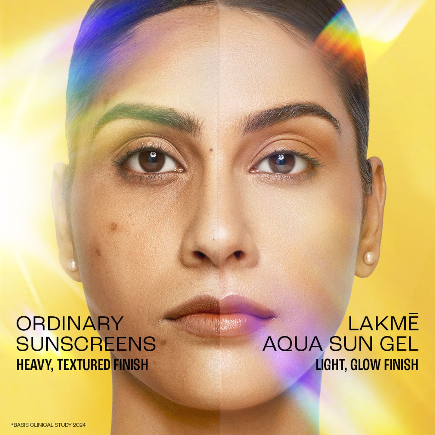 Lakme 5% Niacinamide & VIT C Water-light Sunscreen Gel SPF 50 Pa++++For Oily Skin, 2X Glow