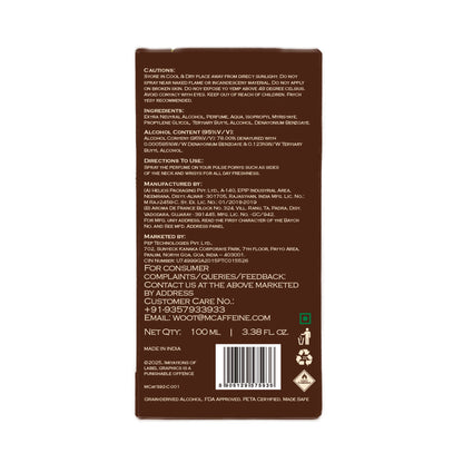 MCaffeine Fien Midnight In Bombay Eau De Perfume