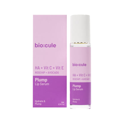 Biocule Vitamin C Rosehip Plump Lip Plumping Serum Roll-on