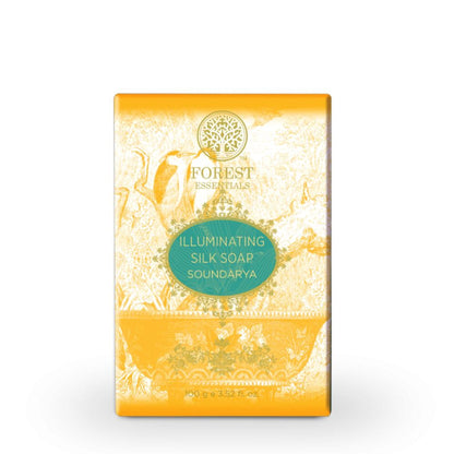 Forest Essentials Illuminating Silk Soap Soundarya With Gold Ayurvedic Handmade Soap