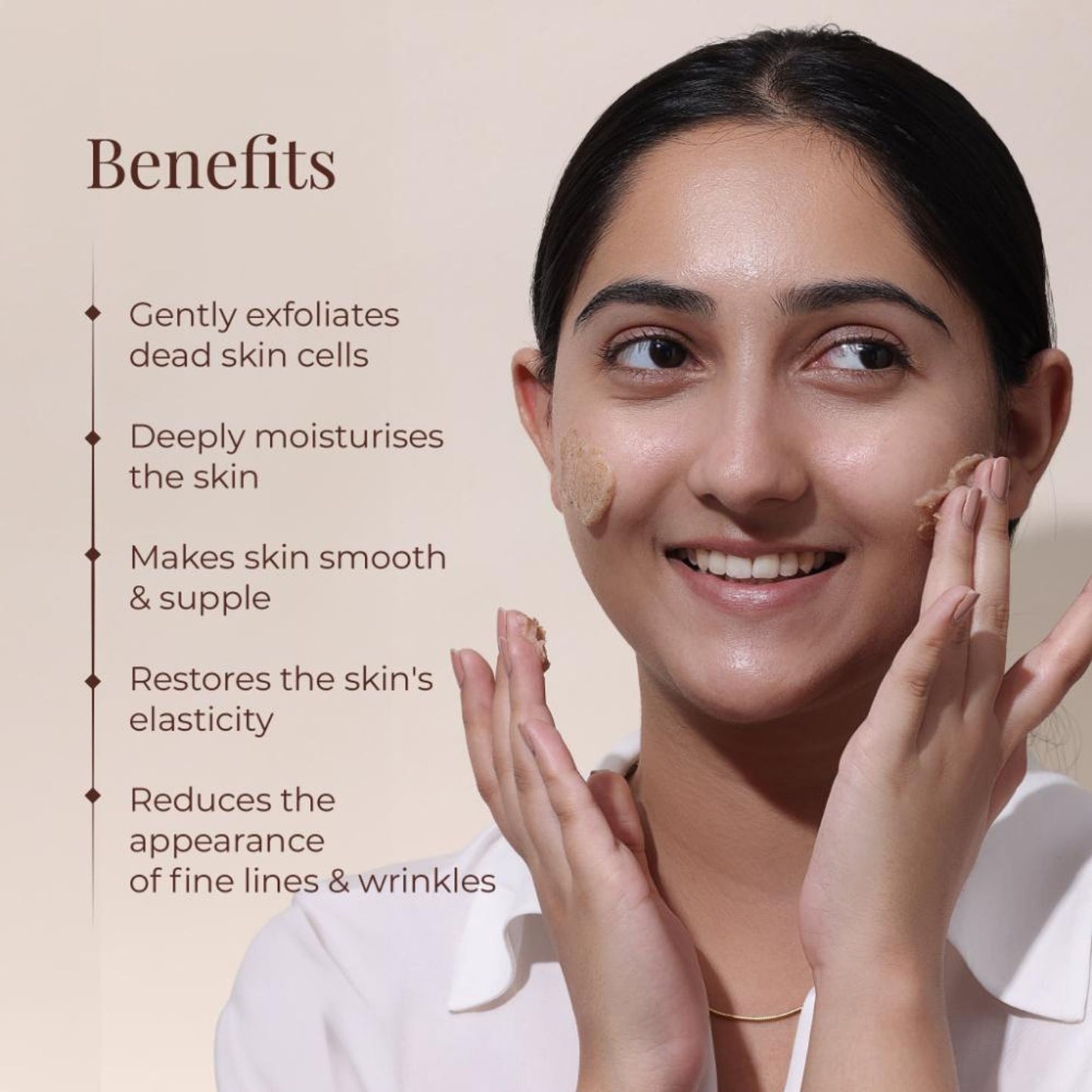 Forest Essentials Nourishing Facial Scrub for Dry Skin - Black Sesame & Jaggery Ayurvedic Face Scrub