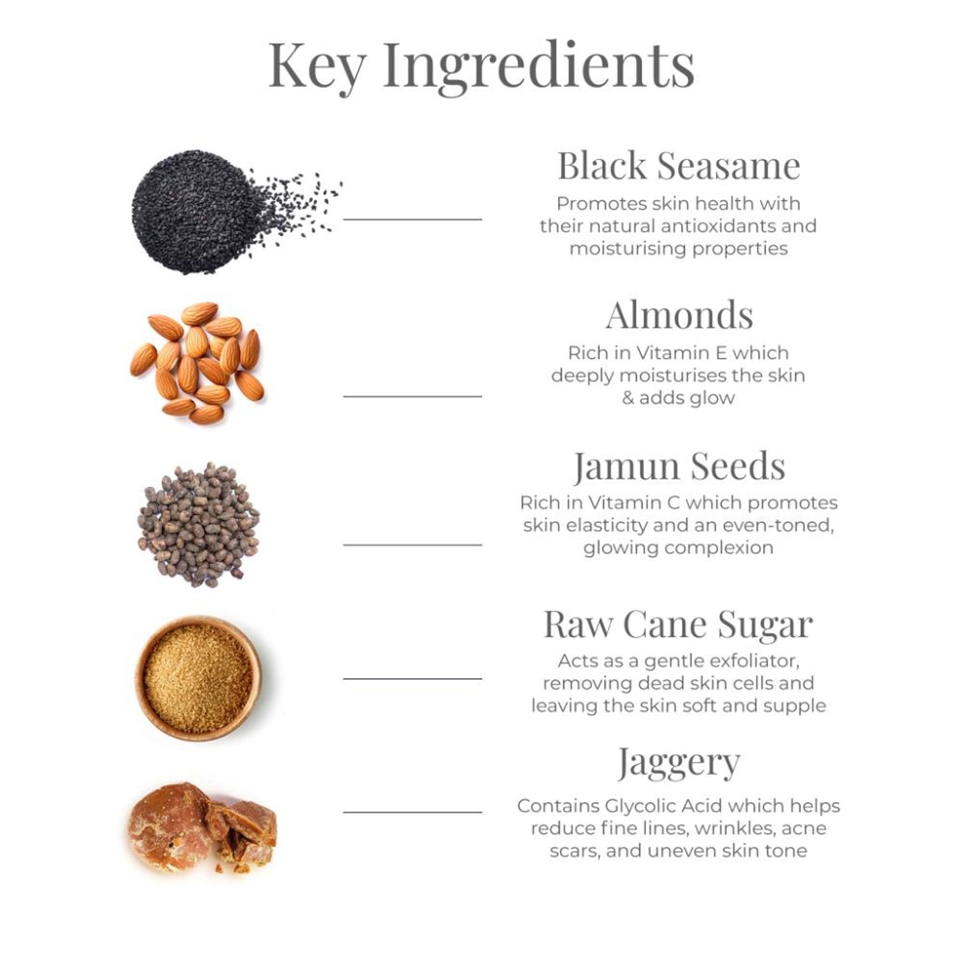 Forest Essentials Nourishing Facial Scrub for Dry Skin - Black Sesame & Jaggery Ayurvedic Face Scrub