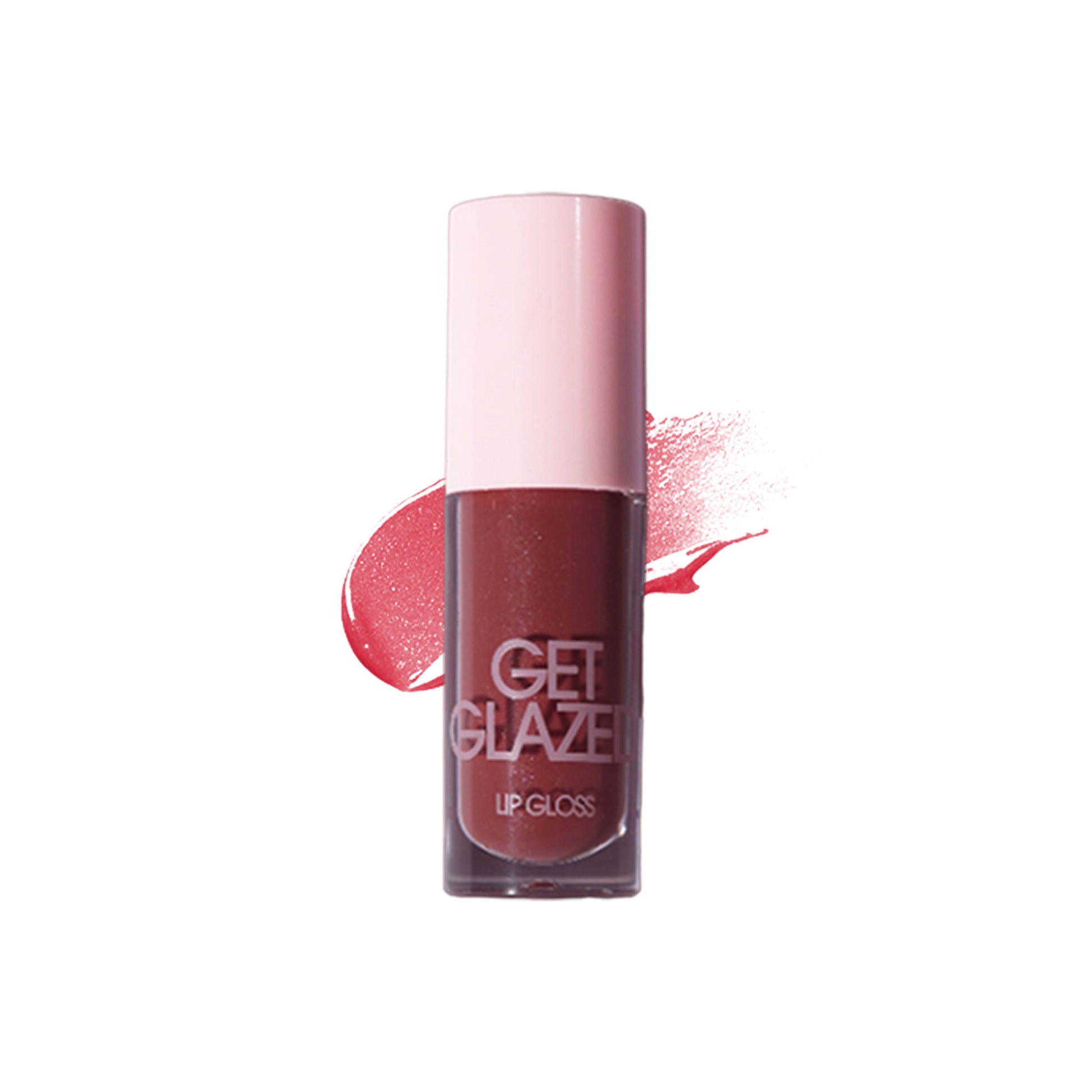 Flossy Cosmetics Lip Glaze High Shine and Pigment Lip Gloss Oil for Glossy and Fuller Lips - Strawberry Jam