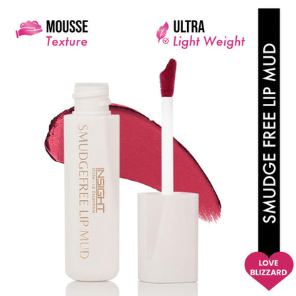 Insight Cosmetics Smudge Free Lip Mud - Love Blizzard