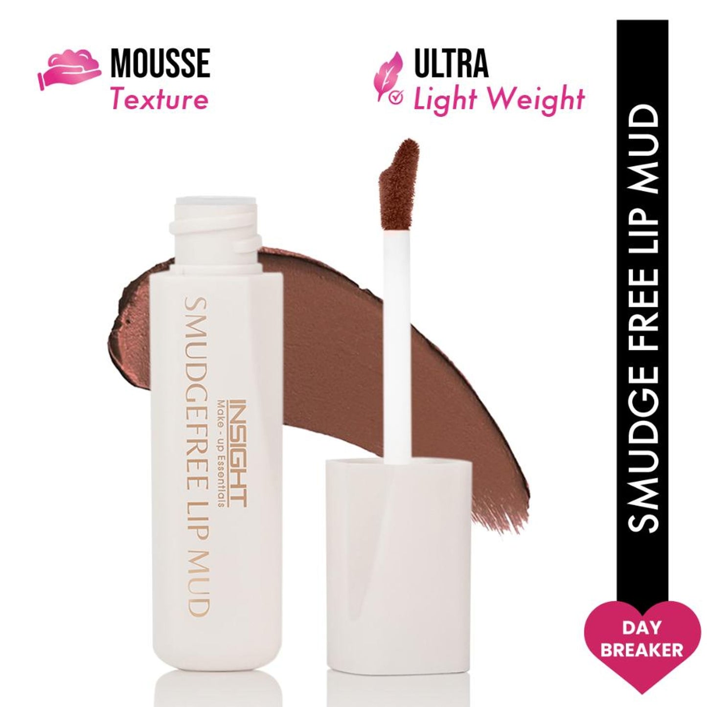 Insight Cosmetics Smudge Free Lip Mud - Day Breaker