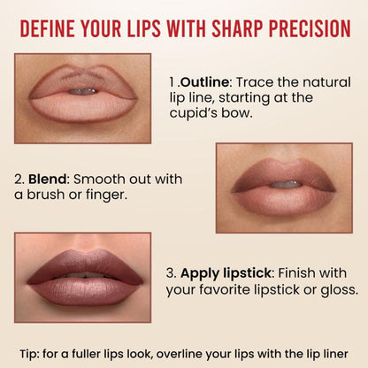 Insight Cosmetics Color Rich Lip Liner - Wave Of Sangria