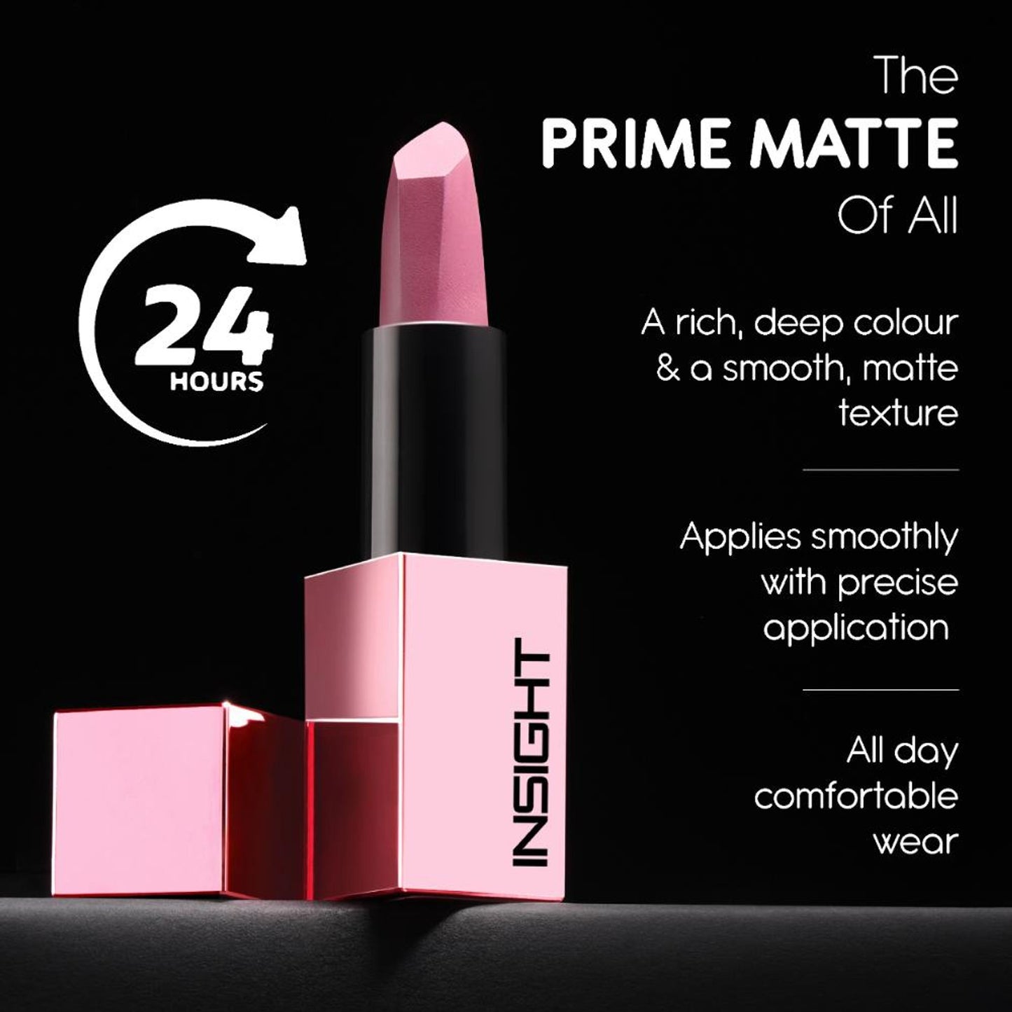 Insight Cosmetics Prime Matte Lipstick - Red Snapper