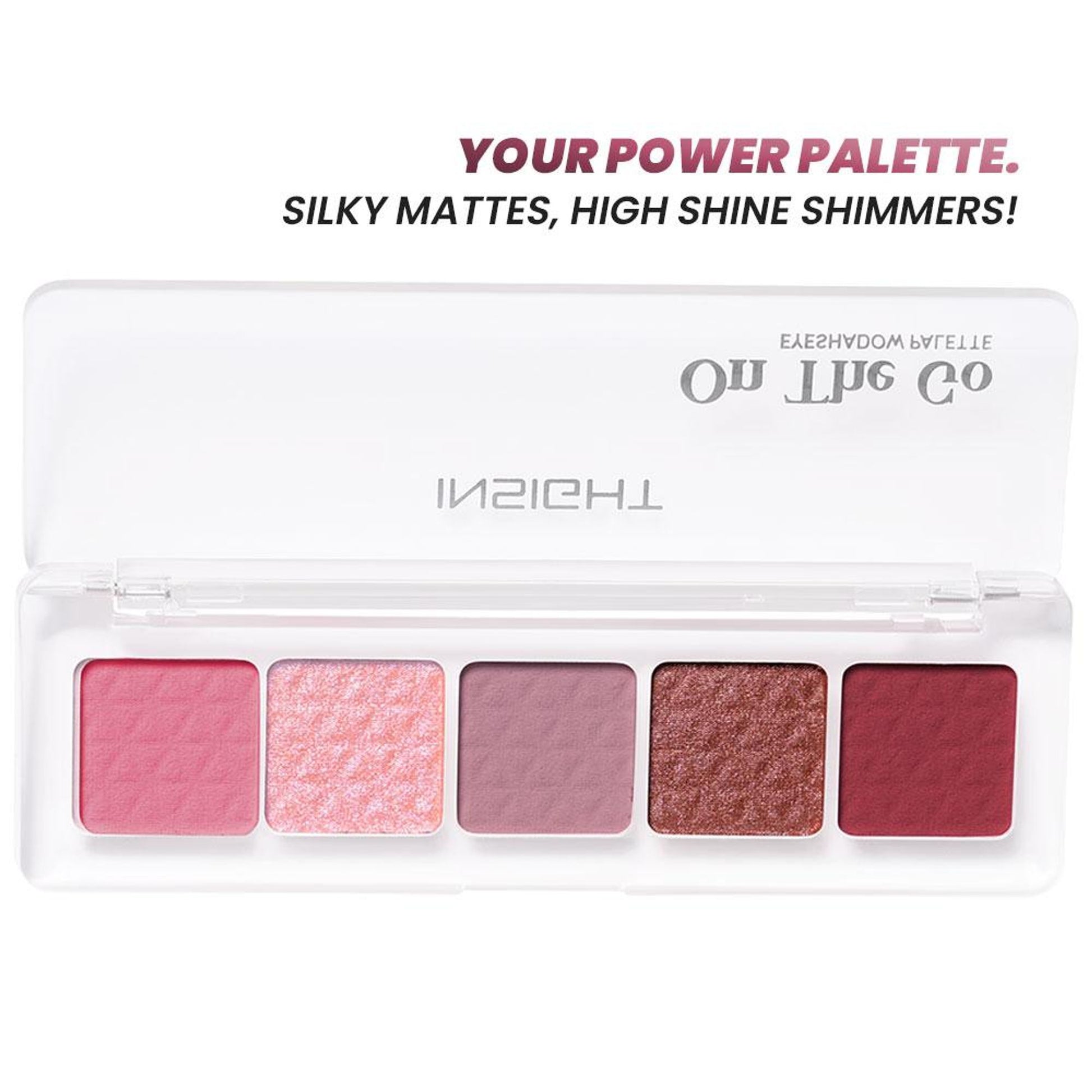 Insight Cosmetics Make-Up Essentials On The Go Eyeshadow Palette - Rosaline