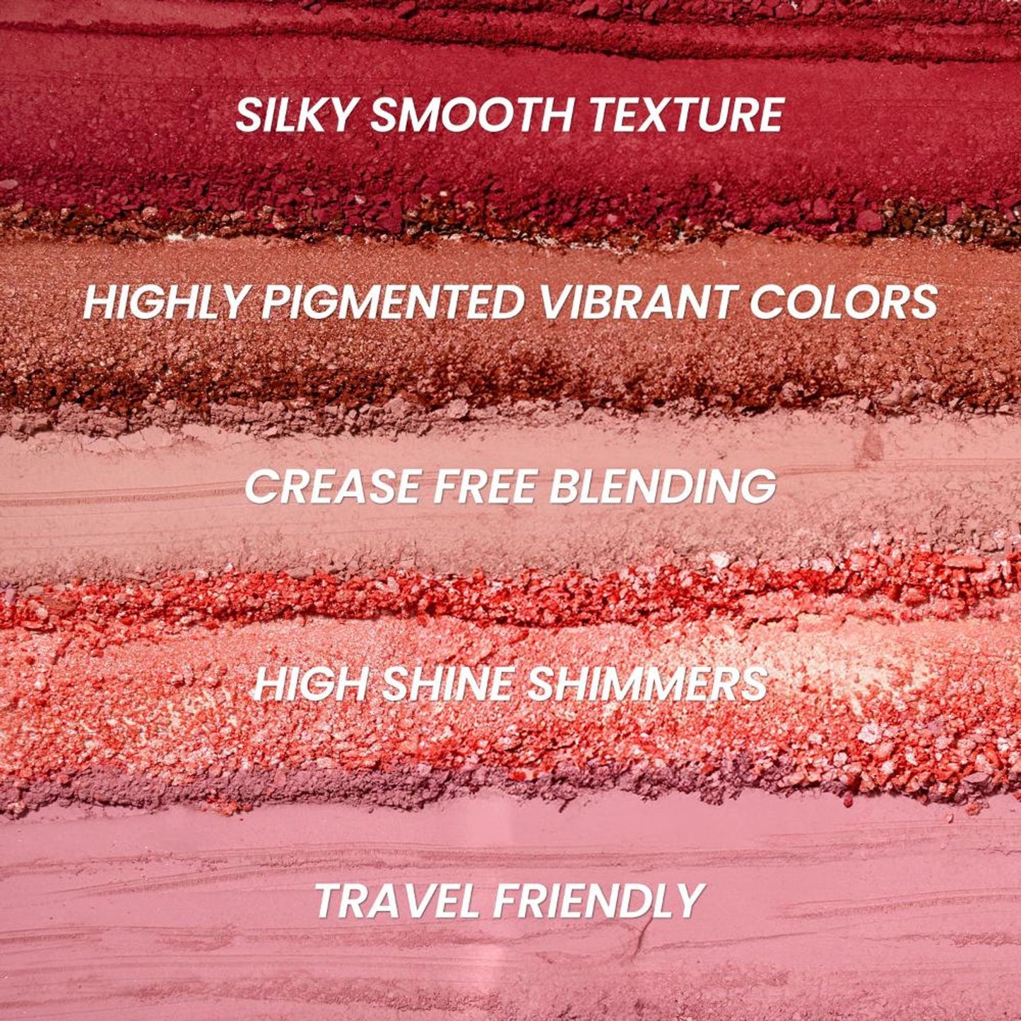 Insight Cosmetics Make-Up Essentials On The Go Eyeshadow Palette - Rosaline