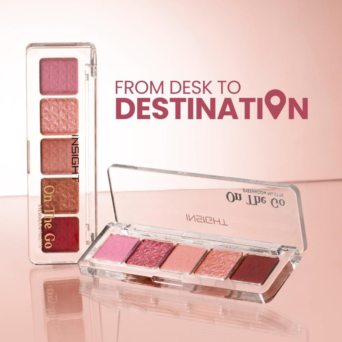 Insight Cosmetics Make-Up Essentials On The Go Eyeshadow Palette - Nora