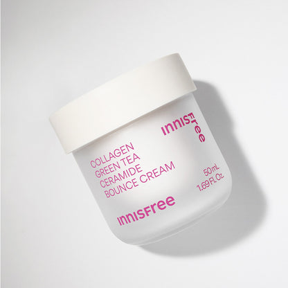 Innisfree Collagen Booster Green Tea Cream - Firming & Hydrating Care