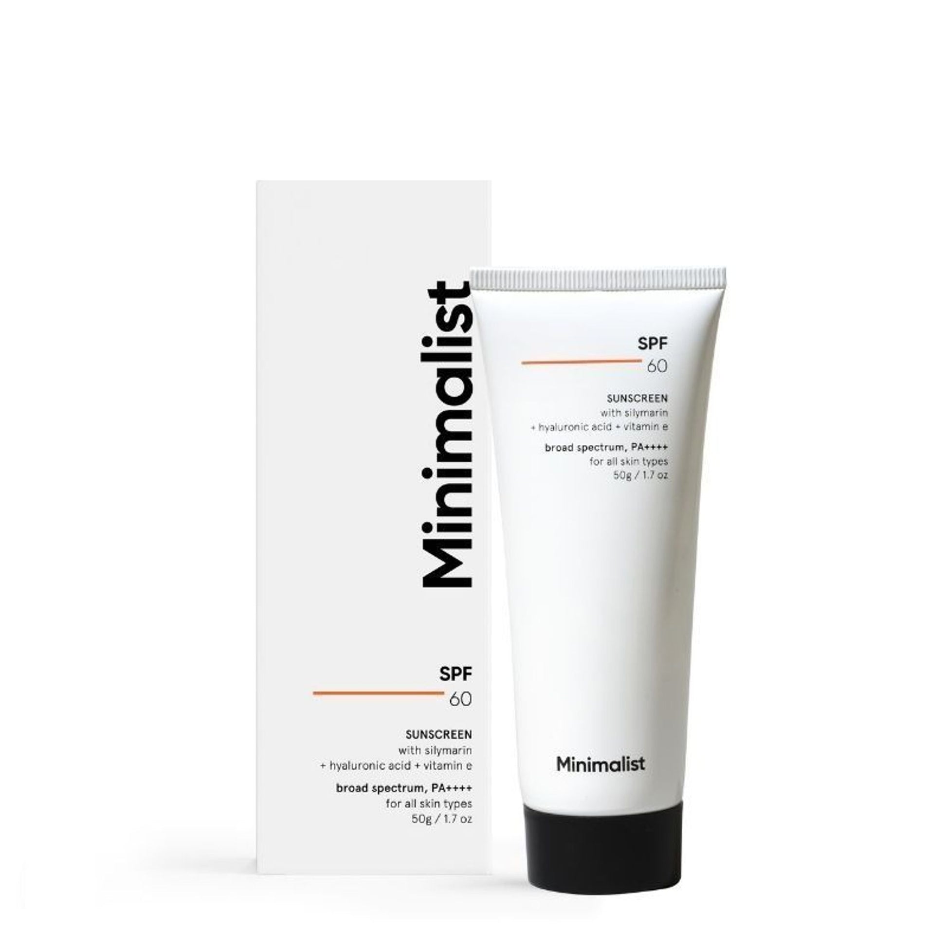 Minimalist SPF 60 PA ++++ Sunscreen - Pregnancy & Lactation Safe For Sensitive Skin