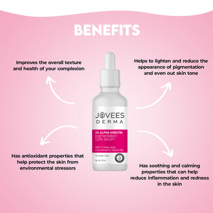 Jovees Herbal 2% Alpha Arbutin Pigmentation Cure Serum