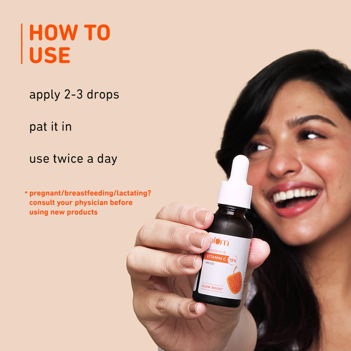 Plum 15% Vitamin C Glow Face Serum - Dermat Tested To Fight Dark Spots- Pigmentation & Dull Skin