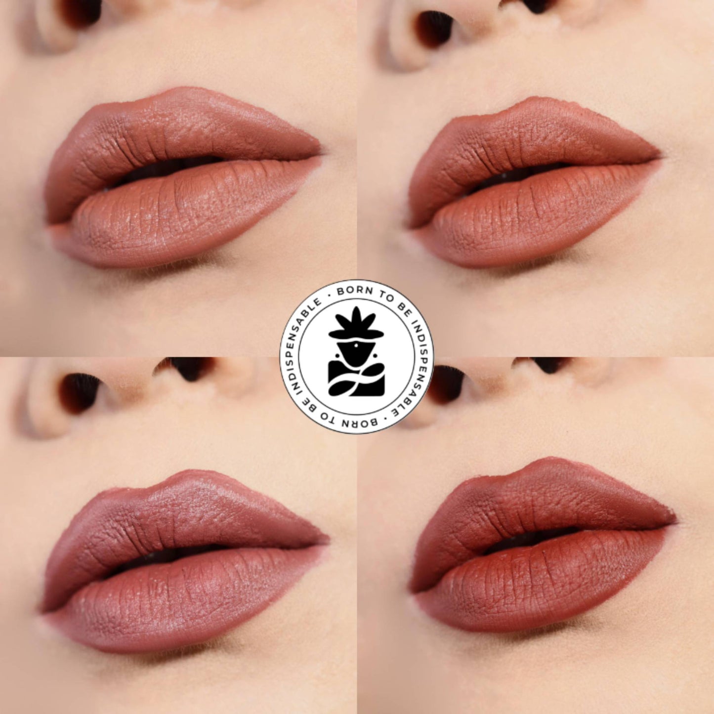 bobi 4 In1 Lip Kiss Stacker Liquid Lipstick - Brown Beauty