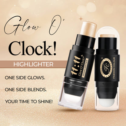 FASHION COLOUR 11:11 Glow O’Clock Highlighter Stick For Face & Body - Aurora Pearl