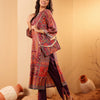 Dhiyona VA Women'sEthnic Motifs Printed Gotta Patti Chanderi Silk Kurta With Trousers