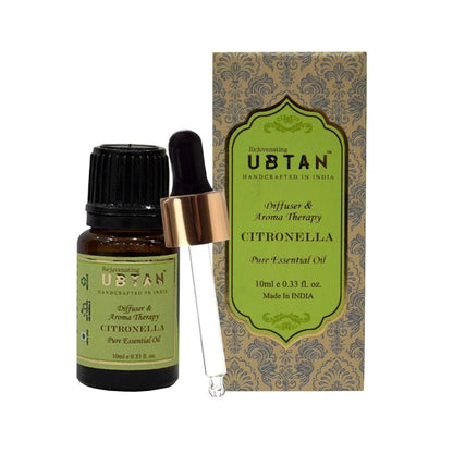 Rejuvenating UBTAN Citronella Essential Bath & Body Oil