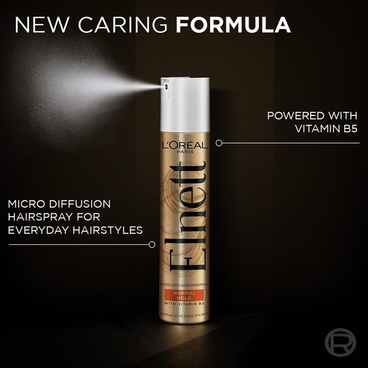 L'Oreal Paris Elnett Satin Normal Hold Hair Spray