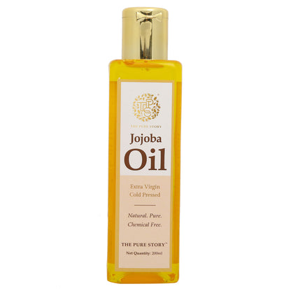 The Pure Story Natural Cold Pressed Jojoba Oil for Hair & All Body parts