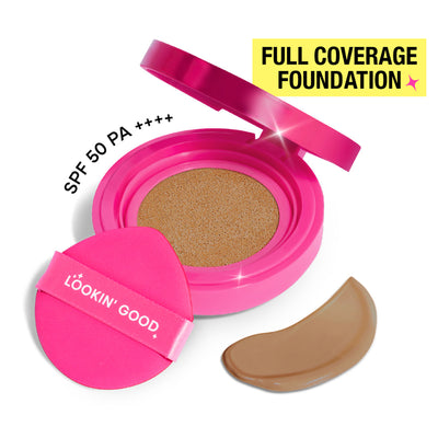 Nykaa Cosmetics Magic Cover Full Coverage Matte Cushion Foundation with SPF 50 - 440N Deep