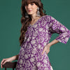 Dhiyona IE Floral Printed Pure Cotton Kurta