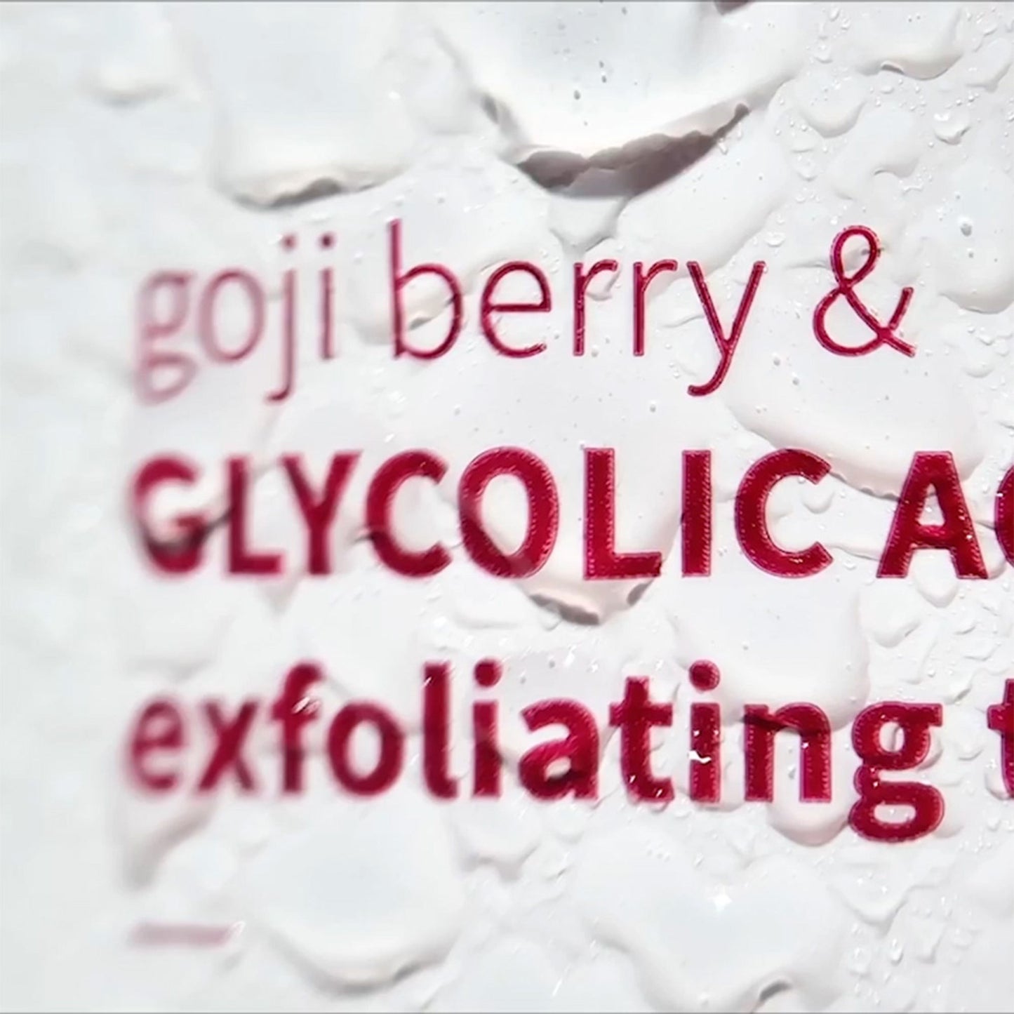 Plum 5% Glycolic Acid & Goji Berry Exfoliating Toner for textured skin