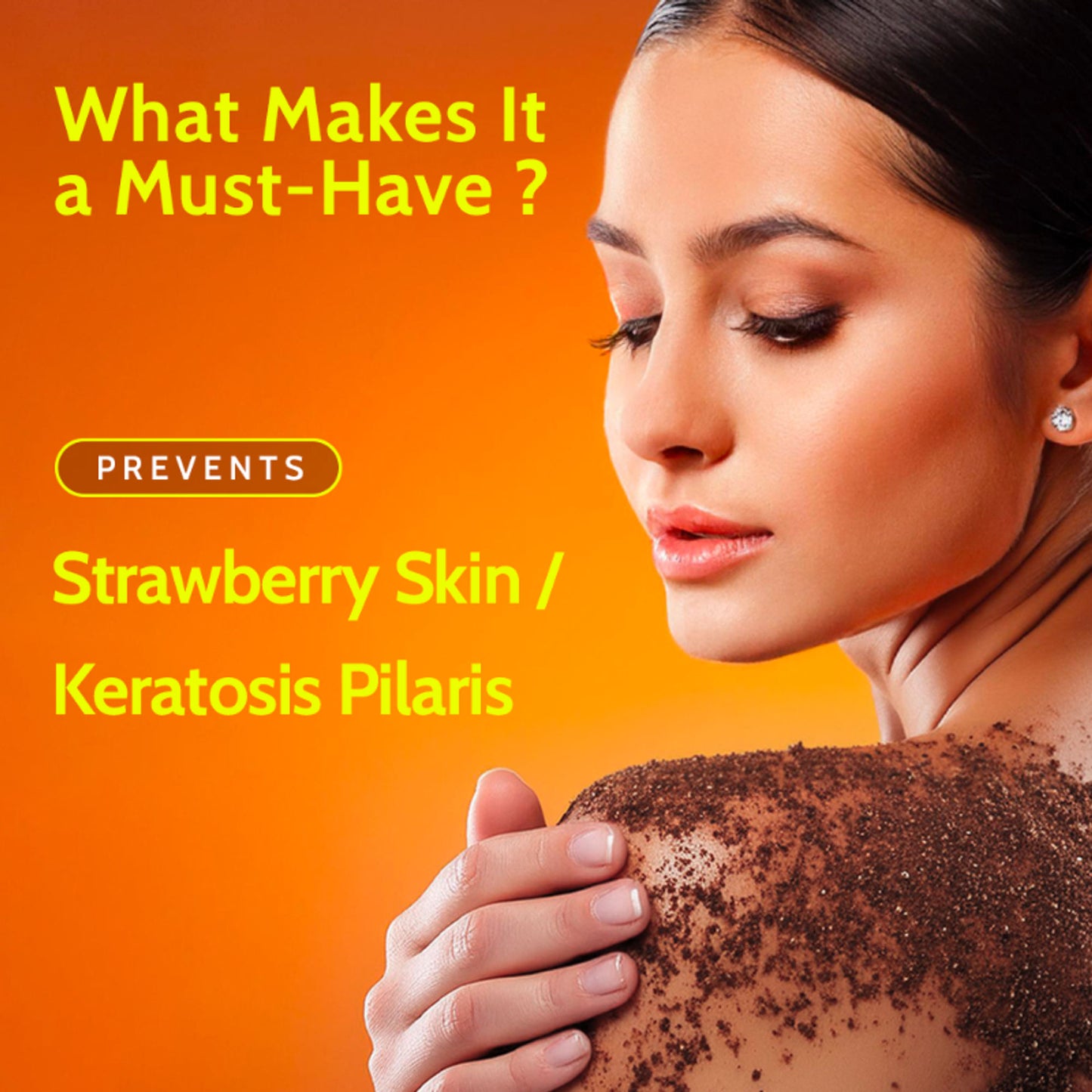 Chemist at Play Exfoliating Natural AHAs Body Scrub For Removing Tan & Dead Skin Cells-Coffee Body Scrubs