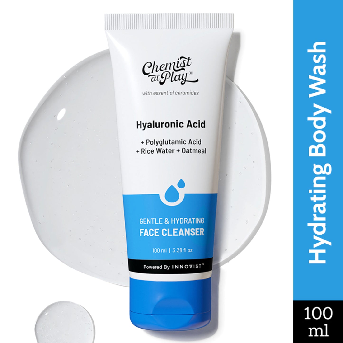 Chemist at Play Gentle & Hydrating Face Cleanser Rice Water Face Wash Face Wash For Dry & Oily Skin