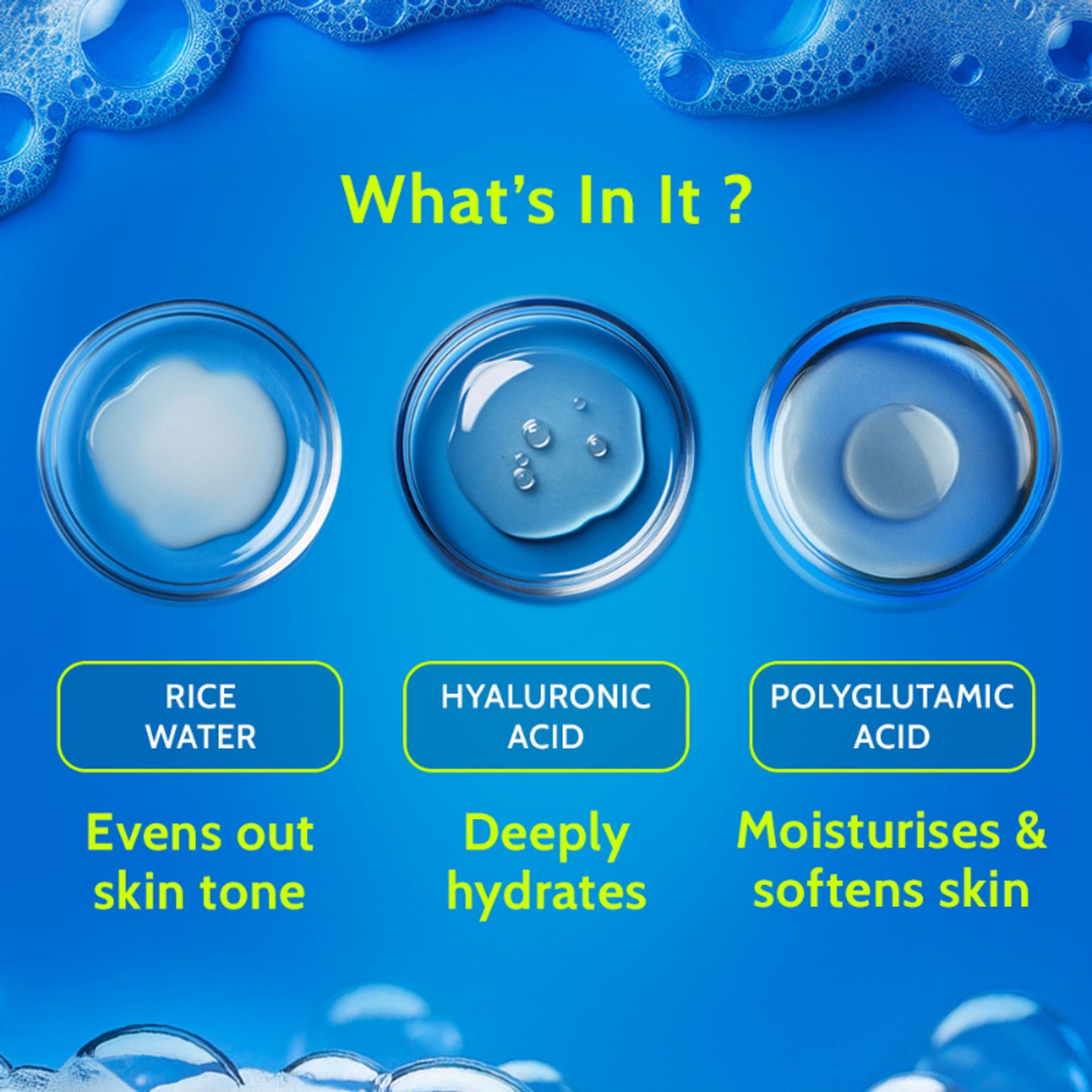 Chemist at Play Gentle & Hydrating Face Cleanser Rice Water Face Wash Face Wash For Dry & Oily Skin