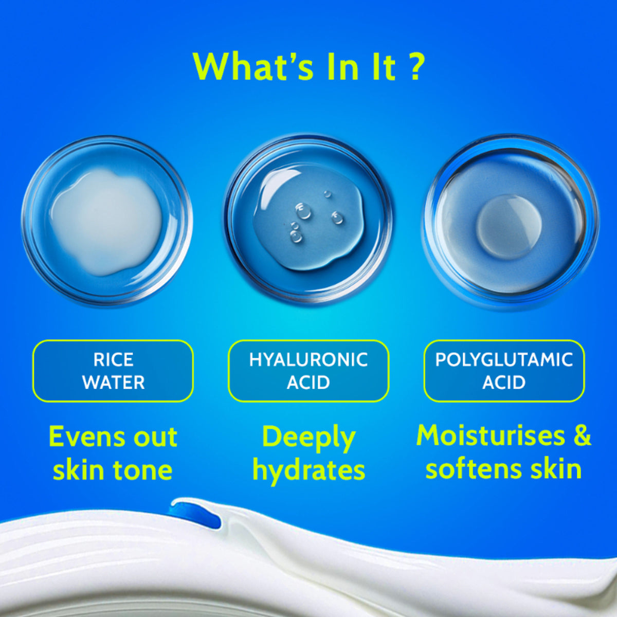 Chemist at Play Hydrating Body Lotion with Rice Water & Hyaluronic Acid, Moisturizer for Dry Skin